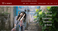 Desktop Screenshot of devashishakti.com