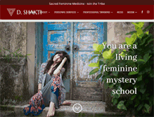 Tablet Screenshot of devashishakti.com